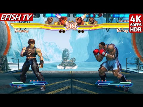 Hwoarang & Bryan vs Balrog & Zangief (Hardest AI) - Street Fighter X Tekken