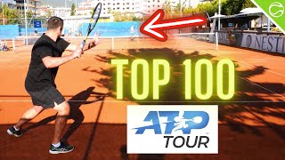 Training with A Top 100 ATP Tennis Pro (Episode 1)