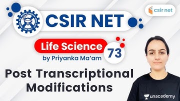 05:00 PM - CSIR UGC NET 2020 | Life Science by Priyanka Ma