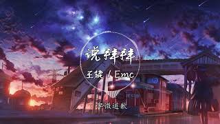 王旋 / Emc - 说拜拜『不希望有天分手狠心跟你说拜拜』【動態歌詞】