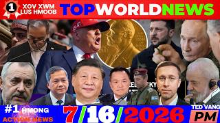 7/16/2026 (🌑PM)🎯MEKAS TUA IRAN DAV, IRAN-HOUTHI NPAJ KAW RED SEA, ZELENSKY: NOBEL PEACE, USA-ASIA