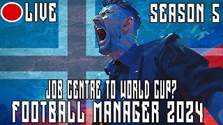 UECL Last 16 Playoff & New Season | Unemployed Career | Football Manager 2024 Live, ScottDogGaming