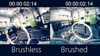 Brushless vs Brushed Whoop Race - IGOW 17
