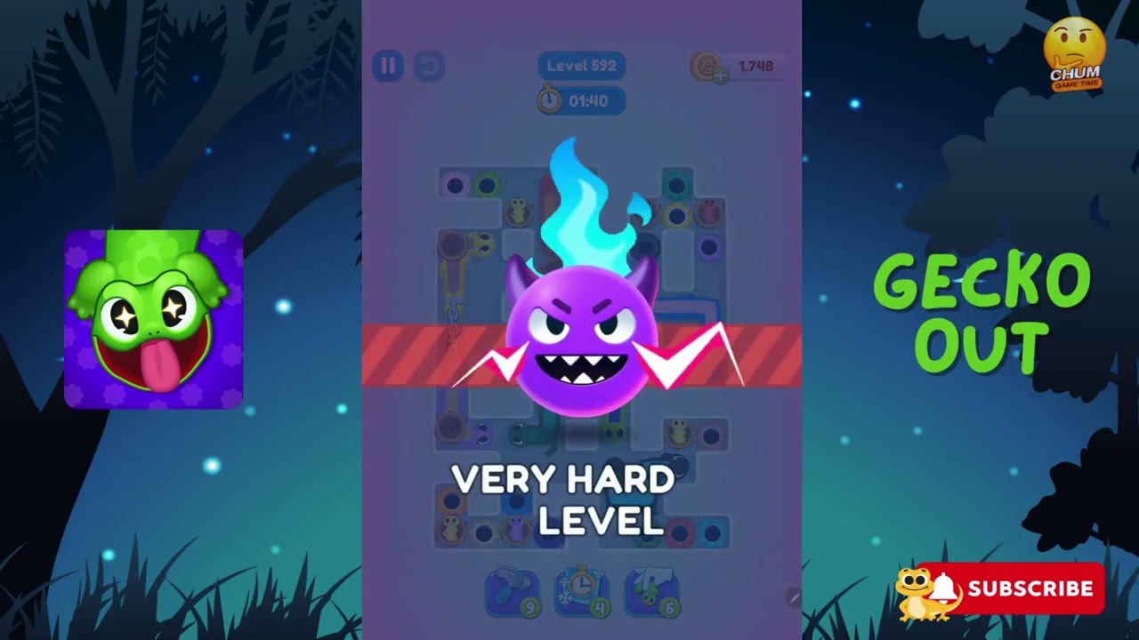 Gecko Out - Level 592, 593 - Gameplay walkthrough