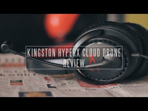 Kingston HyperX Cloud Drone Gaming Headset // Review! + Mic test