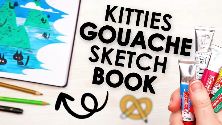 SKETCHBOOK, GOUACHE, CATS, AND BLOBS | Art Snacks ...