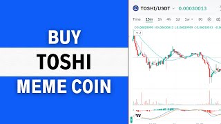 How To Buy Toshi Meme Coin 2024 complete Guide