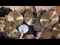 場違いハミングバード/UNISON SQUARE GARDEN ドラム真上視点