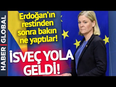 İsveç Yola Geliyor! Türkiye'nin Restinden Sonra Harekete Geçtiler