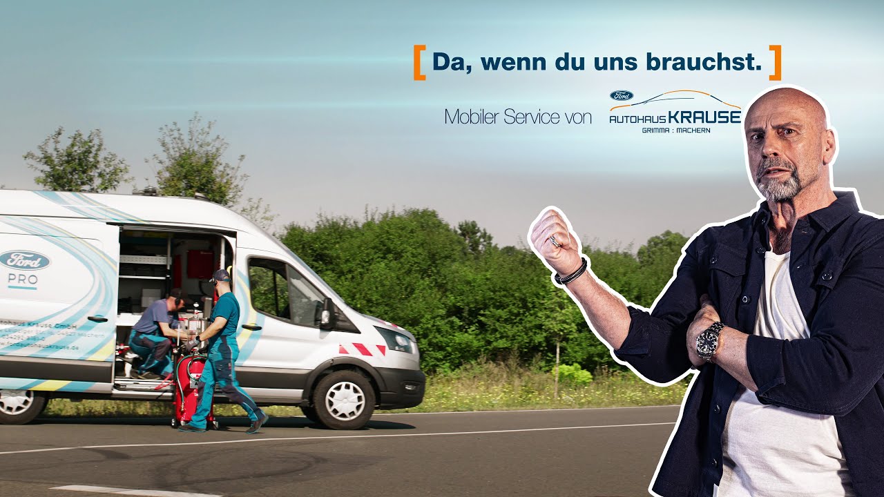 Mobile Werkstatt Ford Autohaus Krause - Denn nichts ist stärker als Familie