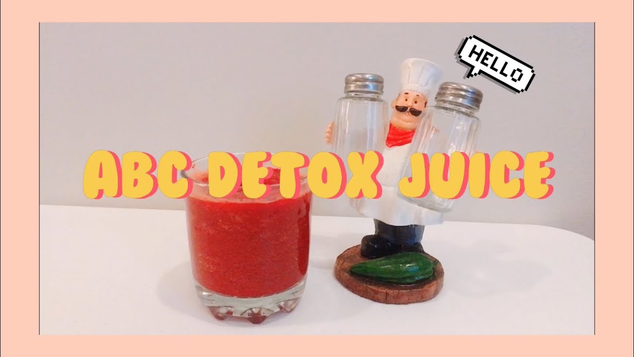 Korean detox juice let's make with me! ABC 주스 만들기! YouTube