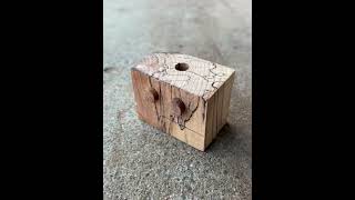 Scrap Wood Robot Build 🤖 | Spalted Beech LV34