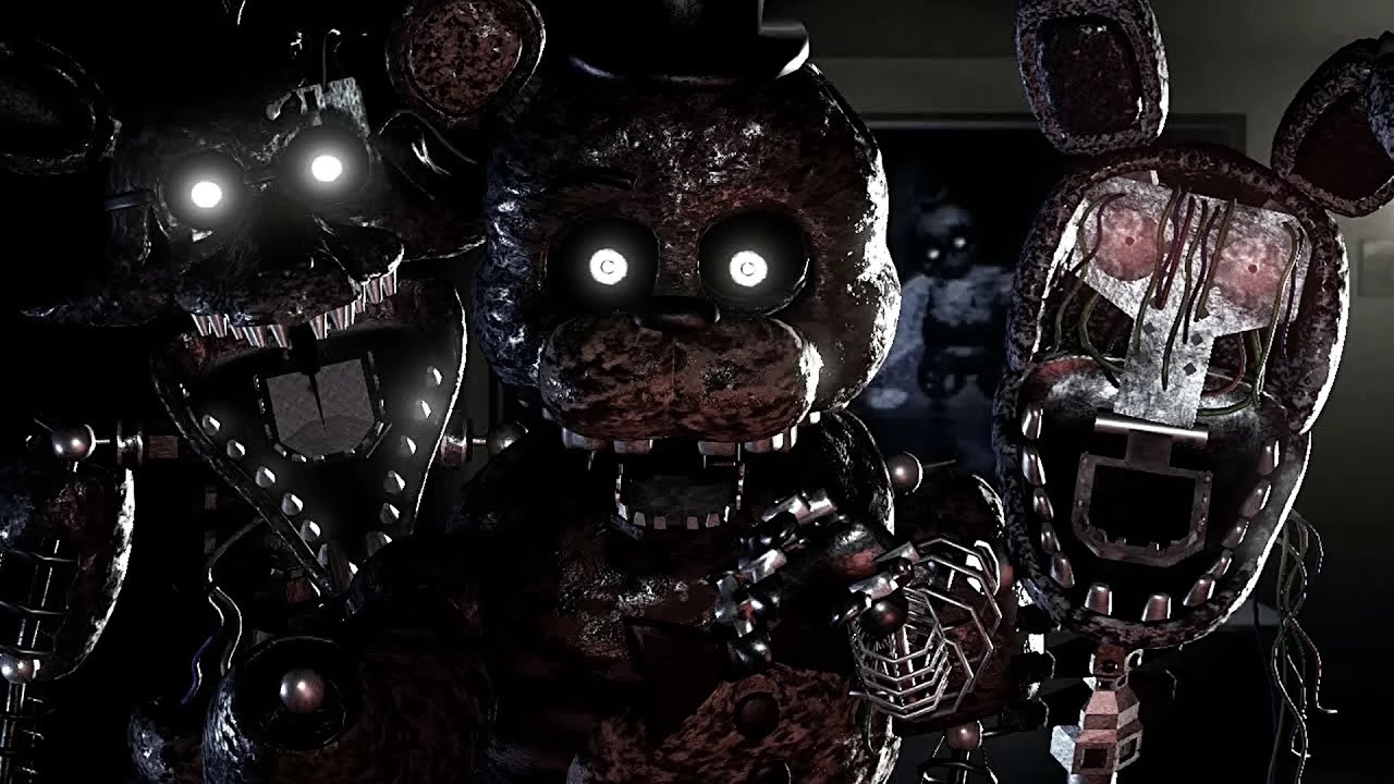 AwithaChamoy uwu: [Fnaf -TJOC:R] All Animatronics Ignited Sings Believer (remastered)