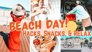 BEACH DAY: Prep, Pack, and Relax with me + the struggle that is 'mommy me time' | Mennonite Mom Life