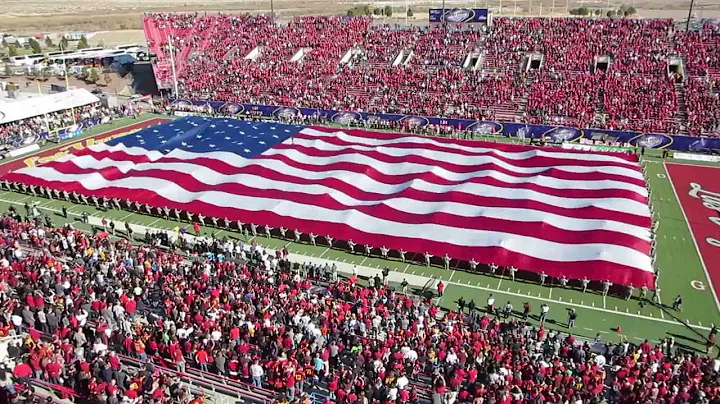 Royal Purple Las Vegas Bowl 2013 - God Bless Ameri...