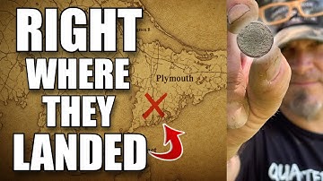 Metal Detecting for Lost Colonial Treasures and Old Coins Right Where the Pilgrims Landed!