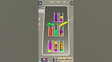 car color sort 😉😉 gameplay // l game channel // android & ios game #puzzlegame #mobilegame #shorts