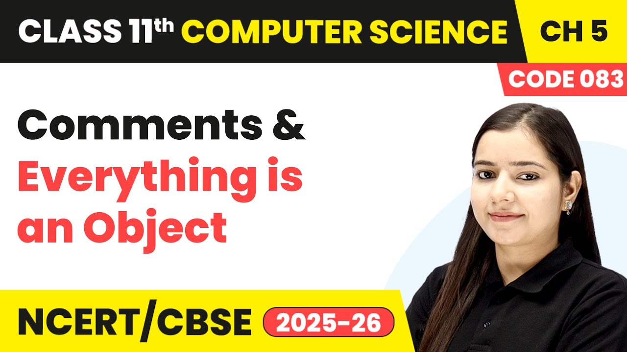 Comments and Everything is an Object - Getting Started with Python ...