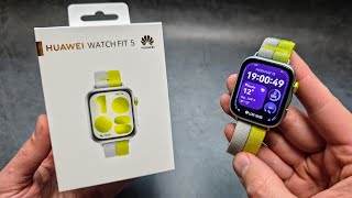 Huawei Watch Fit 5 - Unboxing & Full REVIEW