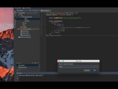 02 Adding uglify