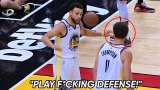 What Was REALLY Said In Steph Curry & Klay Thompson’s Heated Exchanges! (Ft. Dallas)