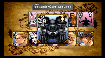 FF8 Alexander Card