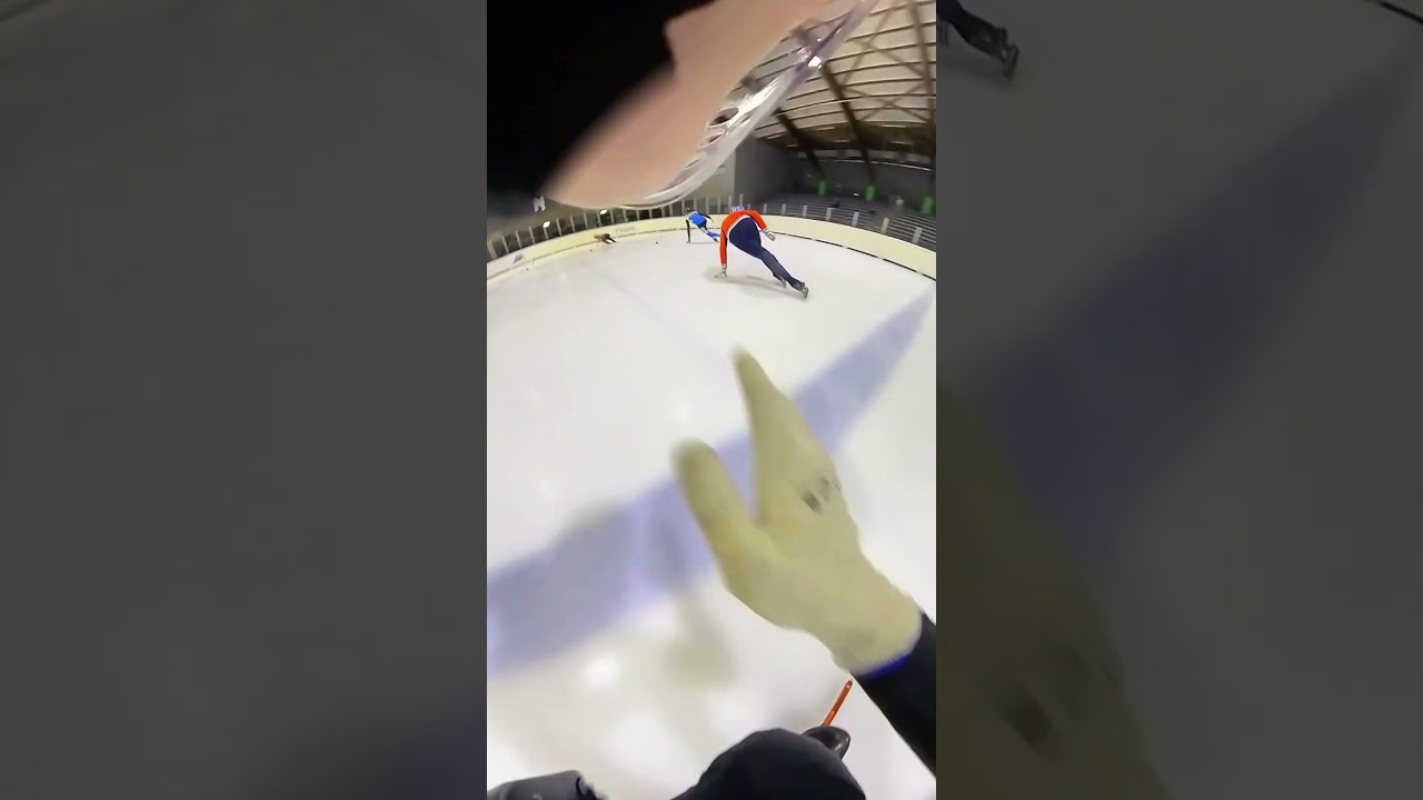 Cooking with the Insta 360. Filming short track is fun. 