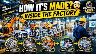 Information Inside a Modern Factory: How Products Are Made | Amazing Machines & Production Process News
