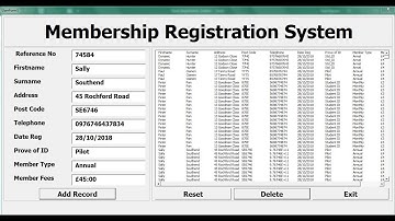 How to Create a Registration System in Excel using VBA - Full Tutorial