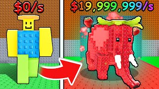 Starting Over as NOOB with OG Strawberry Elephant in Steal a Brainrot!