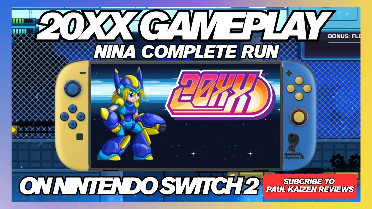 Nintendo Switch 2 Gameplay - 20XX Nina Complete Run - YouTube