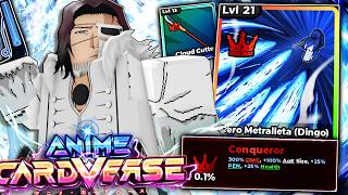 Trying a COOL UNIQUE Anime Game! | Anime Cardverse Roblox