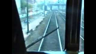 Paris RER MI79 stock train ride 1988