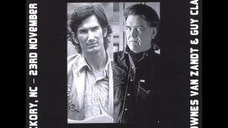 Townes Van Zandt And Guy Clark Ten Years After Club, Hickory, NC November 23, 1991