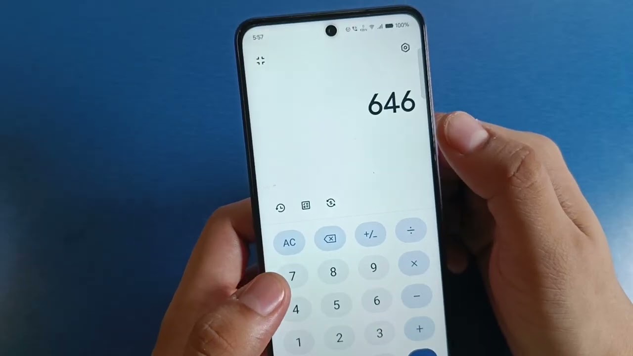 Vivo Y29 5G: How To Delete Calculator History?