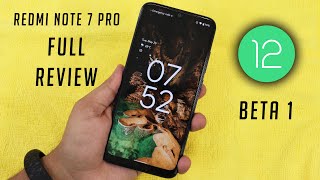 Android 12 Port BETA 1 Review! On Redmi Note 7 Pro 🔥 screenshot 4
