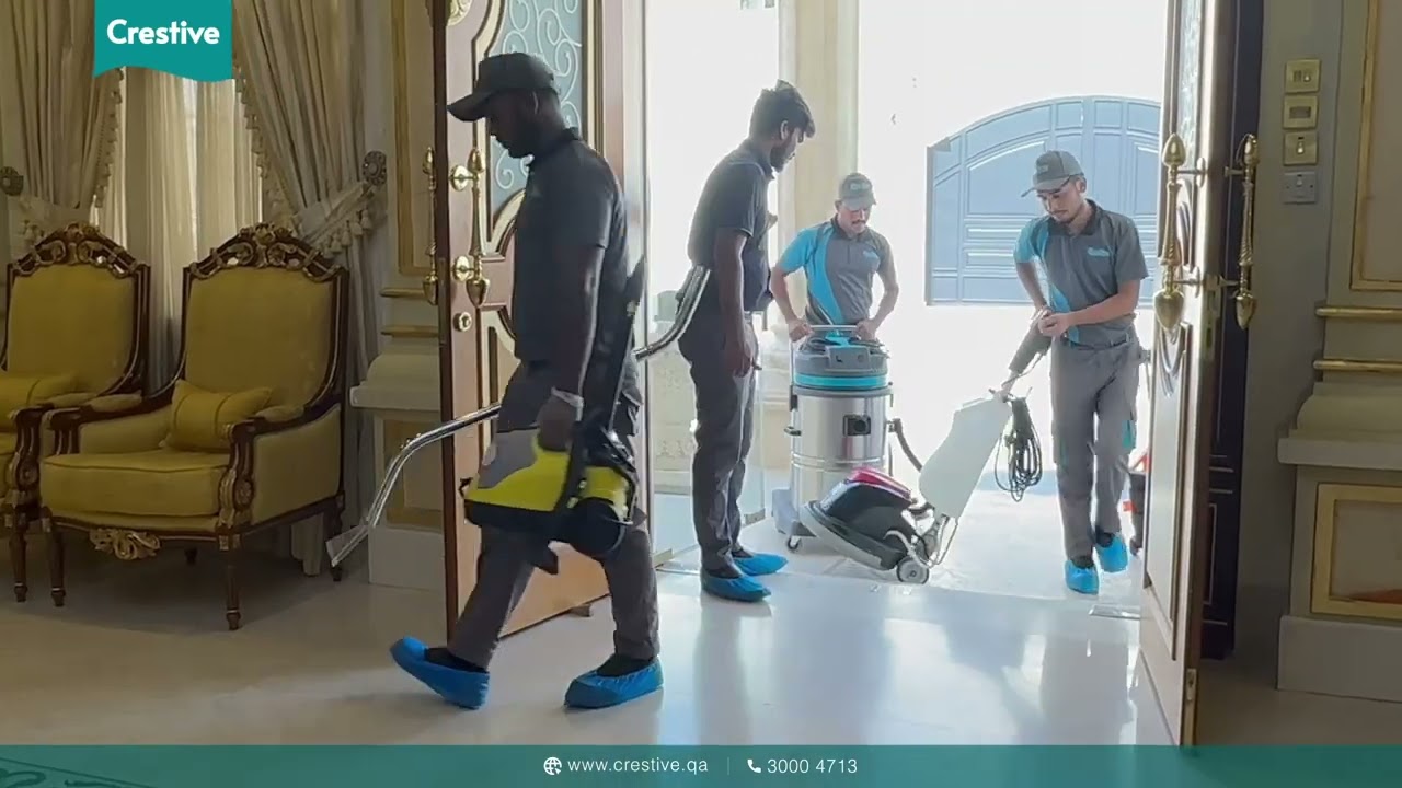 Refresh Your Space: Professional Cleaning Service in Qatar | Crestive Cleaning Service