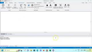 VLE data regression using CHEMCAD