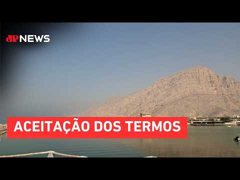 Video Agora: Irã confirma acordo com os EUA e indica reabertura do Estreito de Ormuz
