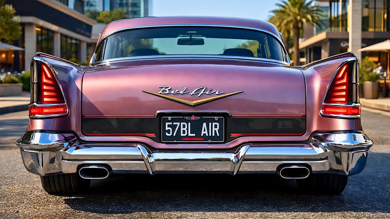 Chevrolet Bel Air Sport Coupe 2026 возвращается – классика, возрожденная для будущего...