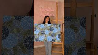 Painting Dotted Hydrangea Design Camilla Creations
