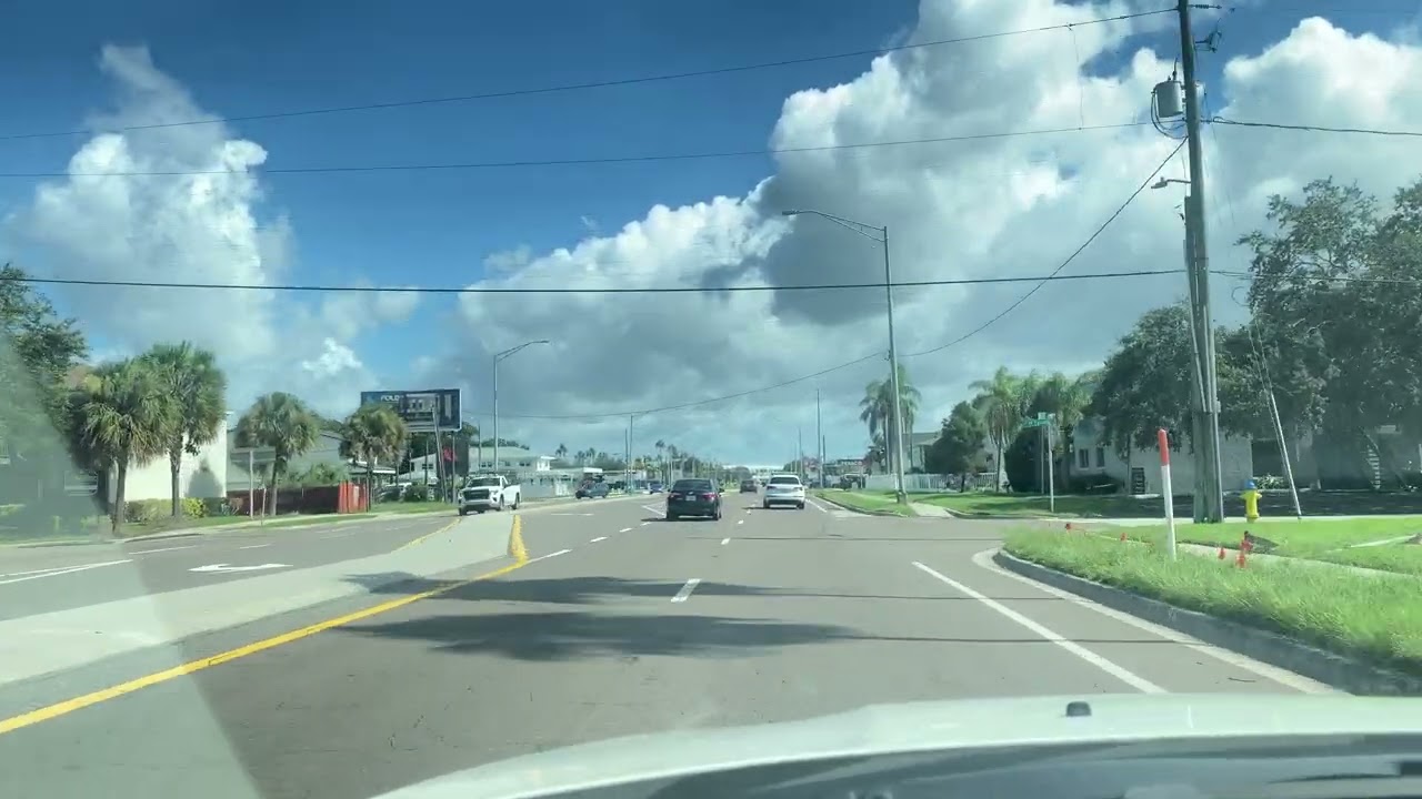 4K Driving | S Dale Mabry, Tampa FL🇺🇸