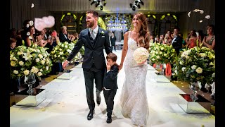 Messis Legendary Wedding Kiss The Romantic Moment That Broke The Internet