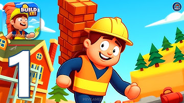 Build It - City Builder - Gameplay Walkthrough Part 1 - Craft Spaces Create Comfort (Android, iOS)