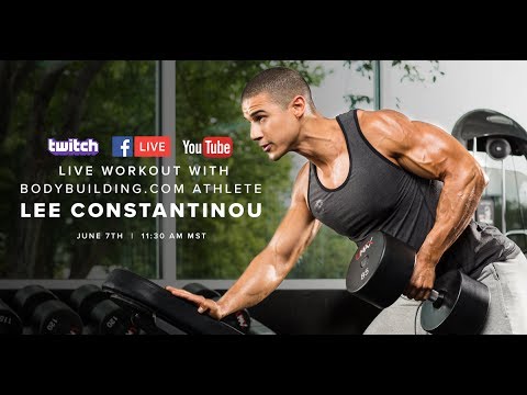 big arms routine Blast Your Back and Biceps! | Lee Constantinou