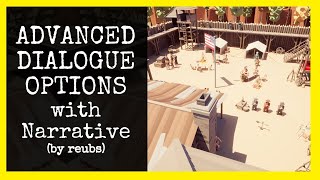 Narrative plugin tutorial - Single-use dialogue, looping dialogue, random lines & auto player select