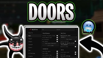*NEW* DOORS Script (PASTEBIN 2025) (ENTITY NOTIFIER , ESP MONSTER, FULL BRIGHT)
