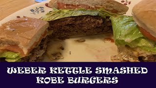 Weber Kettle Smash Burgers | Semi-Smashed Burgers | Need New Burger Smasher