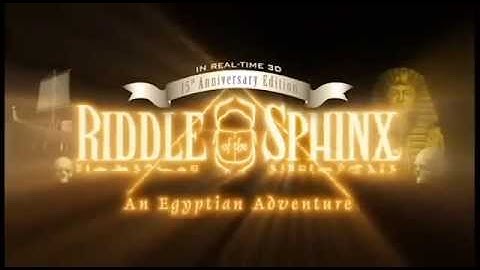 RIDDLE OF THE SPHINX I: AN EGYPTIAN ADVENTURE - 3D - Debut Trailer