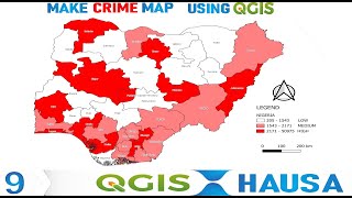 QGIS Crime Map Tutorial: Clean Excel Data, Join CSV to Shapefile & Visualize with Graduated Colors